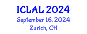 International Conference on Languages and Applied Linguistics (ICLAL) September 16, 2024 - Zurich, Switzerland