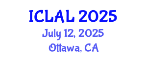 International Conference on Languages and Applied Linguistics (ICLAL) July 12, 2025 - Ottawa, Canada