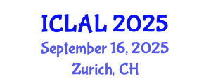 International Conference on Languages and Applied Linguistics (ICLAL) September 16, 2025 - Zurich, Switzerland