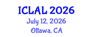 International Conference on Languages and Applied Linguistics (ICLAL) July 12, 2026 - Ottawa, Canada