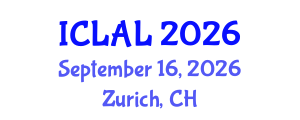 International Conference on Languages and Applied Linguistics (ICLAL) September 16, 2026 - Zurich, Switzerland