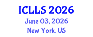 International Conference on Languages, Linguistics and Society (ICLLS) June 03, 2026 - New York, United States