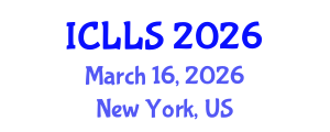 International Conference on Languages, Linguistics and Society (ICLLS) March 16, 2026 - New York, United States