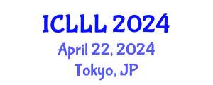 International Conference on Languages, Literature and Linguistics (ICLLL) April 22, 2024 - Tokyo, Japan