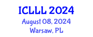 International Conference on Languages, Literature and Linguistics (ICLLL) August 08, 2024 - Warsaw, Poland