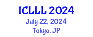 International Conference on Languages, Literature and Linguistics (ICLLL) July 22, 2024 - Tokyo, Japan