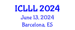 International Conference on Languages, Literature and Linguistics (ICLLL) June 13, 2024 - Barcelona, Spain