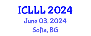 International Conference on Languages, Literature and Linguistics (ICLLL) June 03, 2024 - Sofia, Bulgaria