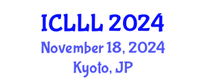 International Conference on Languages, Literature and Linguistics (ICLLL) November 18, 2024 - Kyoto, Japan
