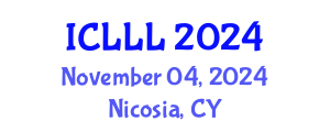 International Conference on Languages, Literature and Linguistics (ICLLL) November 04, 2024 - Nicosia, Cyprus