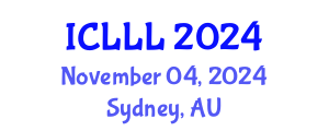 International Conference on Languages, Literature and Linguistics (ICLLL) November 04, 2024 - Sydney, Australia