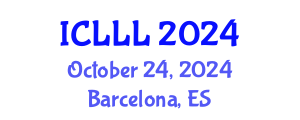 International Conference on Languages, Literature and Linguistics (ICLLL) October 24, 2024 - Barcelona, Spain