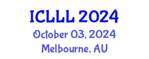 International Conference on Languages, Literature and Linguistics (ICLLL) October 03, 2024 - Melbourne, Australia