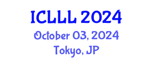 International Conference on Languages, Literature and Linguistics (ICLLL) October 03, 2024 - Tokyo, Japan