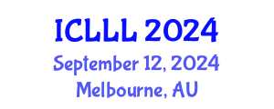 International Conference on Languages, Literature and Linguistics (ICLLL) September 12, 2024 - Melbourne, Australia