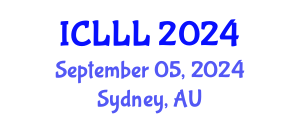 International Conference on Languages, Literature and Linguistics (ICLLL) September 05, 2024 - Sydney, Australia