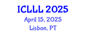 International Conference on Languages, Literature and Linguistics (ICLLL) April 15, 2025 - Lisbon, Portugal