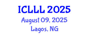 International Conference on Languages, Literature and Linguistics (ICLLL) August 09, 2025 - Lagos, Nigeria