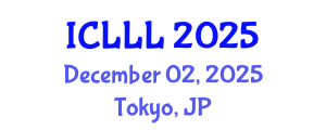 International Conference on Languages, Literature and Linguistics (ICLLL) December 02, 2025 - Tokyo, Japan