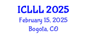 International Conference on Languages, Literature and Linguistics (ICLLL) February 15, 2025 - Bogota, Colombia