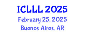 International Conference on Languages, Literature and Linguistics (ICLLL) February 25, 2025 - Buenos Aires, Argentina