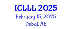 International Conference on Languages, Literature and Linguistics (ICLLL) February 15, 2025 - Dubai, United Arab Emirates