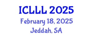 International Conference on Languages, Literature and Linguistics (ICLLL) February 18, 2025 - Jeddah, Saudi Arabia