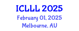 International Conference on Languages, Literature and Linguistics (ICLLL) February 01, 2025 - Melbourne, Australia