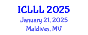 International Conference on Languages, Literature and Linguistics (ICLLL) January 21, 2025 - Maldives, Maldives