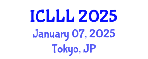 International Conference on Languages, Literature and Linguistics (ICLLL) January 07, 2025 - Tokyo, Japan
