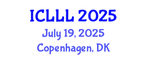 International Conference on Languages, Literature and Linguistics (ICLLL) July 19, 2025 - Copenhagen, Denmark