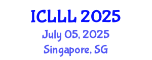 International Conference on Languages, Literature and Linguistics (ICLLL) July 05, 2025 - Singapore, Singapore