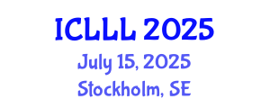 International Conference on Languages, Literature and Linguistics (ICLLL) July 15, 2025 - Stockholm, Sweden