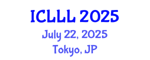 International Conference on Languages, Literature and Linguistics (ICLLL) July 22, 2025 - Tokyo, Japan
