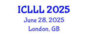 International Conference on Languages, Literature and Linguistics (ICLLL) June 28, 2025 - London, United Kingdom