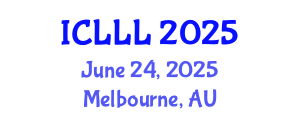 International Conference on Languages, Literature and Linguistics (ICLLL) June 24, 2025 - Melbourne, Australia