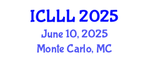 International Conference on Languages, Literature and Linguistics (ICLLL) June 10, 2025 - Monte Carlo, Monaco