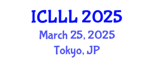 International Conference on Languages, Literature and Linguistics (ICLLL) March 25, 2025 - Tokyo, Japan