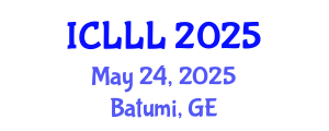 International Conference on Languages, Literature and Linguistics (ICLLL) May 24, 2025 - Batumi, Georgia