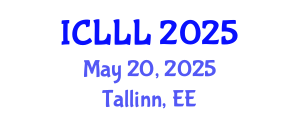 International Conference on Languages, Literature and Linguistics (ICLLL) May 20, 2025 - Tallinn, Estonia