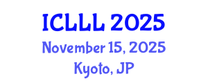 International Conference on Languages, Literature and Linguistics (ICLLL) November 15, 2025 - Kyoto, Japan
