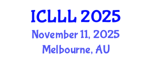 International Conference on Languages, Literature and Linguistics (ICLLL) November 11, 2025 - Melbourne, Australia