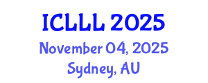 International Conference on Languages, Literature and Linguistics (ICLLL) November 04, 2025 - Sydney, Australia