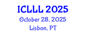 International Conference on Languages, Literature and Linguistics (ICLLL) October 28, 2025 - Lisbon, Portugal