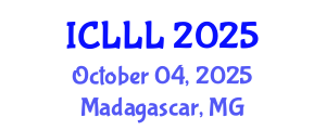 International Conference on Languages, Literature and Linguistics (ICLLL) October 04, 2025 - Madagascar, Madagascar