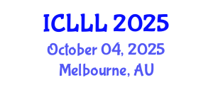 International Conference on Languages, Literature and Linguistics (ICLLL) October 04, 2025 - Melbourne, Australia