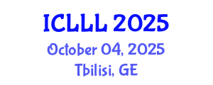International Conference on Languages, Literature and Linguistics (ICLLL) October 04, 2025 - Tbilisi, Georgia