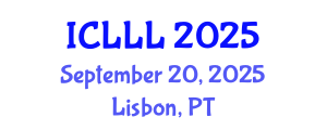 International Conference on Languages, Literature and Linguistics (ICLLL) September 20, 2025 - Lisbon, Portugal