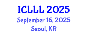 International Conference on Languages, Literature and Linguistics (ICLLL) September 16, 2025 - Seoul, Republic of Korea
