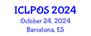 International Conference on Laser Physics and Optical Sciences (ICLPOS) October 24, 2024 - Barcelona, Spain